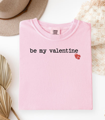 Be My Valentine T-Shirt, Simple Heart Valentine Shirt