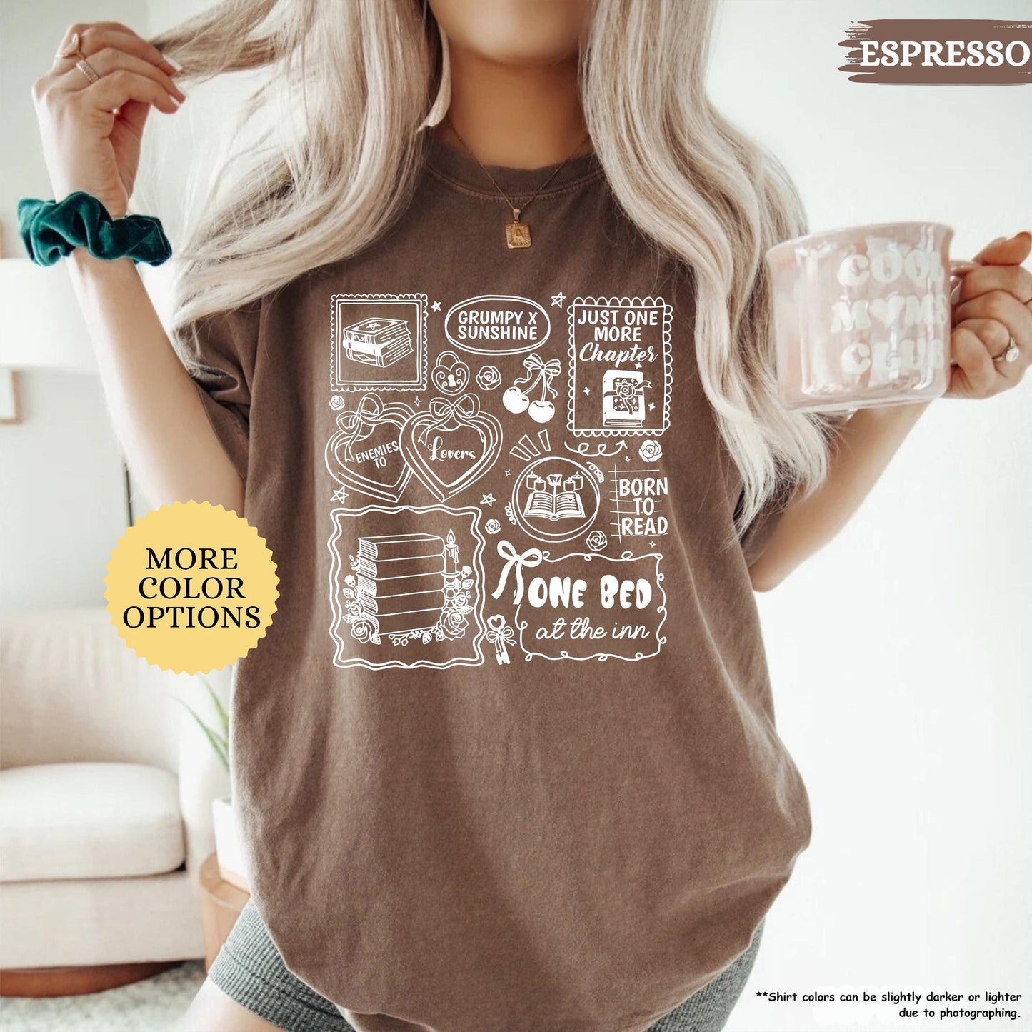 Comfort Colors® Romance Book Lover Shirt, Bookish Shirt, Smut Bookish Shirt, Gift For Book Lover, Bookworm Shirt, Bookish Gift, Books Lover