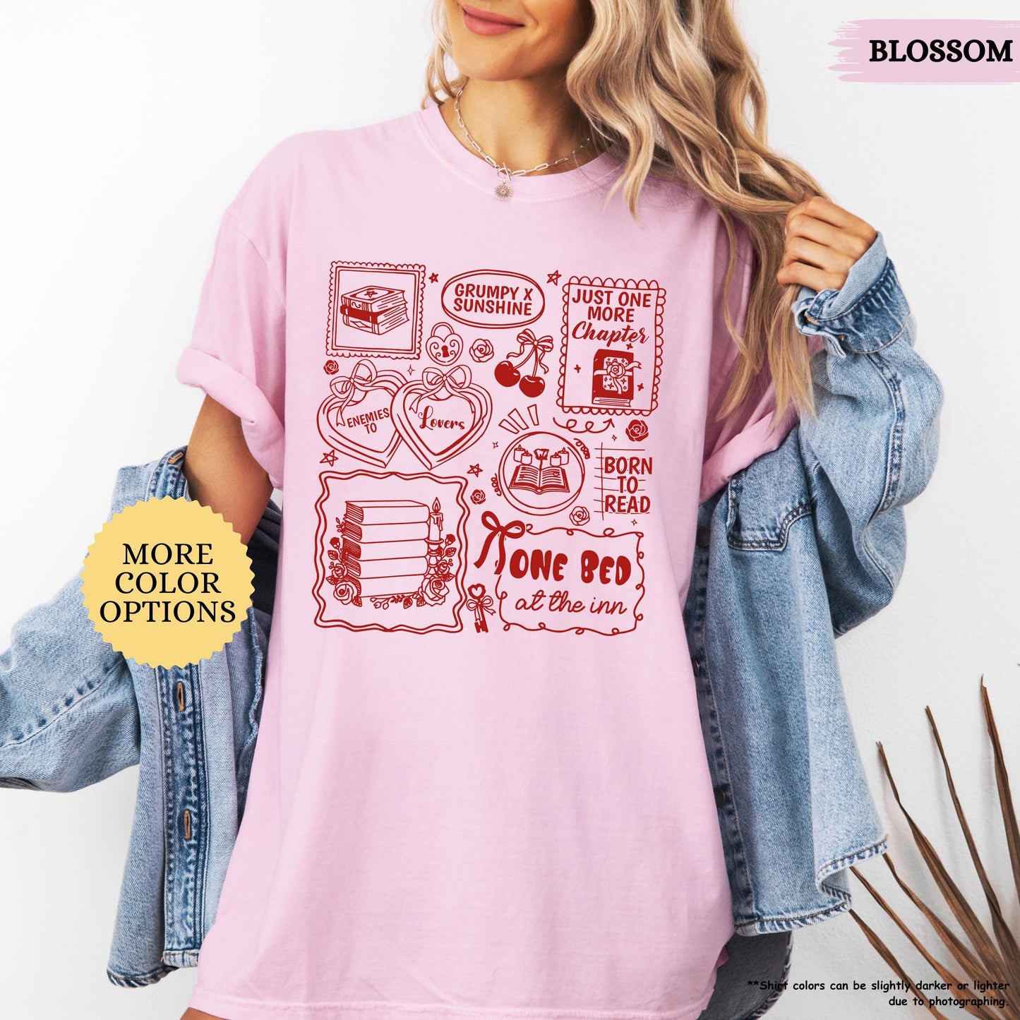 Comfort Colors® Romance Book Lover Shirt, Bookish Shirt, Smut Bookish Shirt, Gift For Book Lover, Bookworm Shirt, Bookish Gift, Books Lover