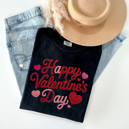 Comfort Colors® Happy Valentines Day Shirt Romantic Winter Sweatshirt