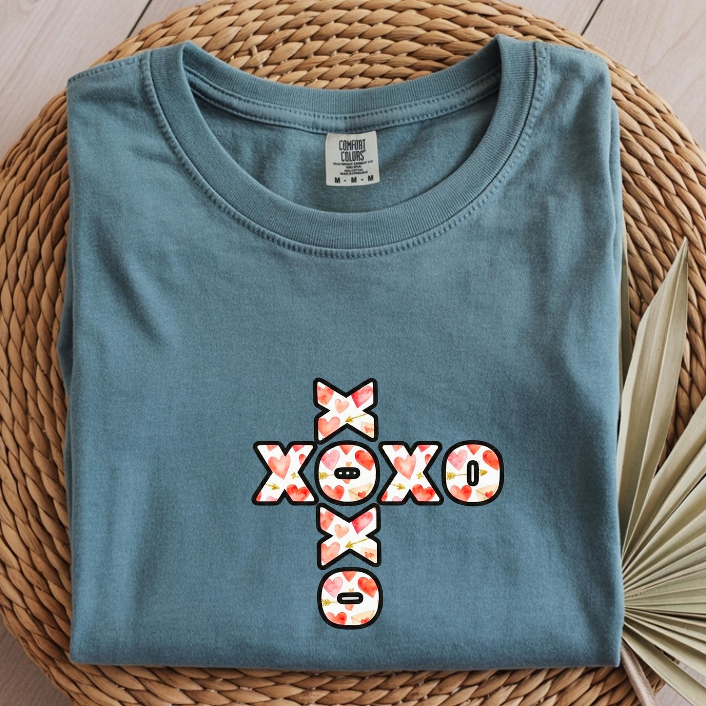 XOXO Cross Valentine Comfort Colors T-Shirt